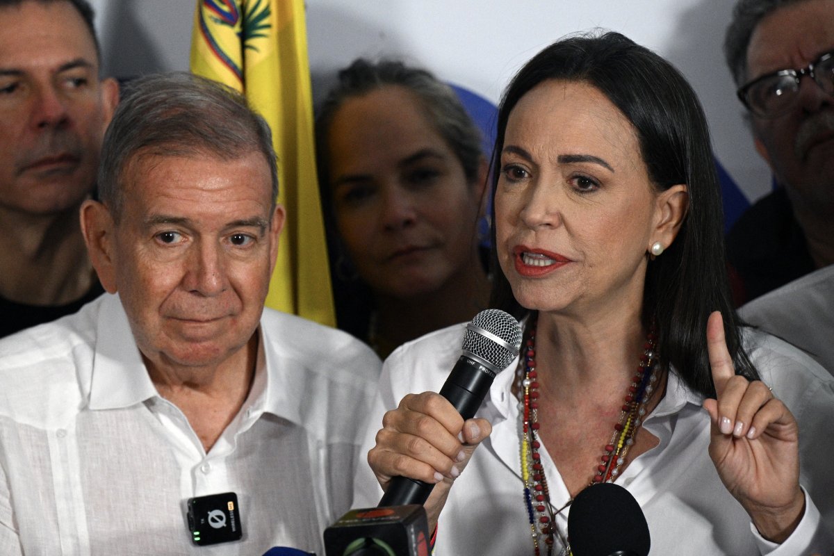 Venezuela María Machado Edmundo Gonzales