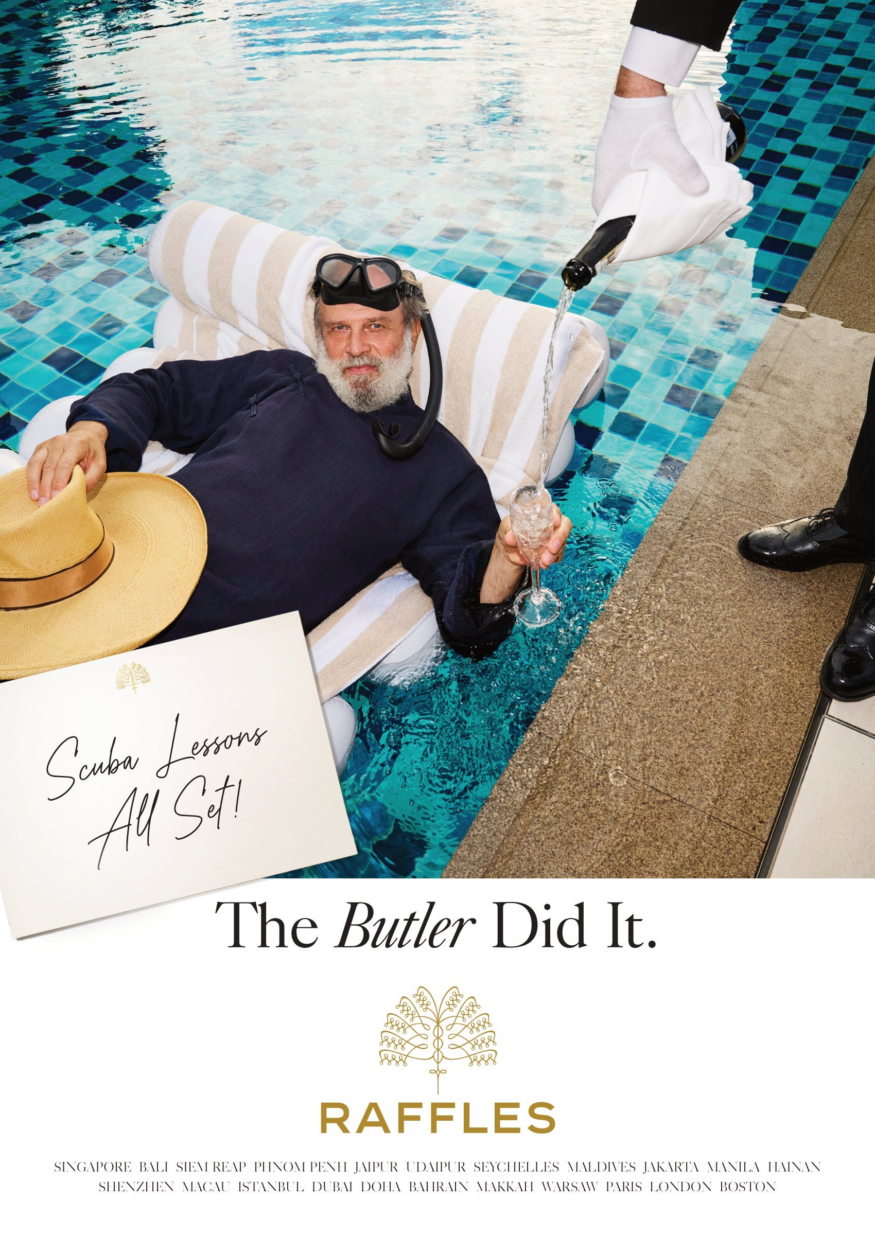 Robert Rabinsteiner Raffles en The Pool en Singapur - Fuente: Acor