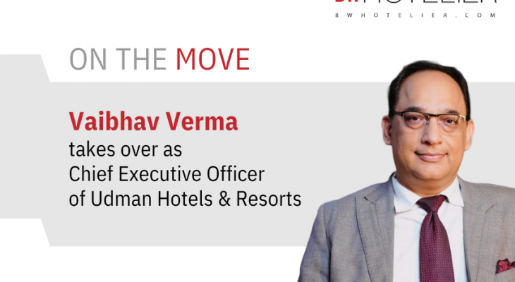 Vaibhav Verma asume el cargo de director ejecutivo de Osman Hotels & Resorts.