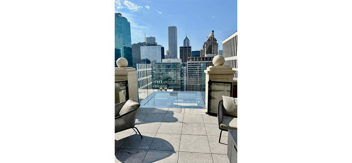 Azotea del hotel Rio Plaza Chicago
