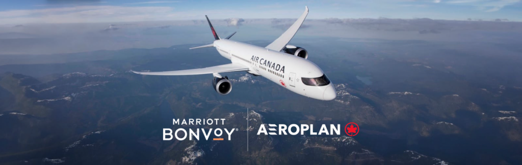 Agregue el estatus de élite de Air Canada Aeroplan y Marriott Bonvoy.