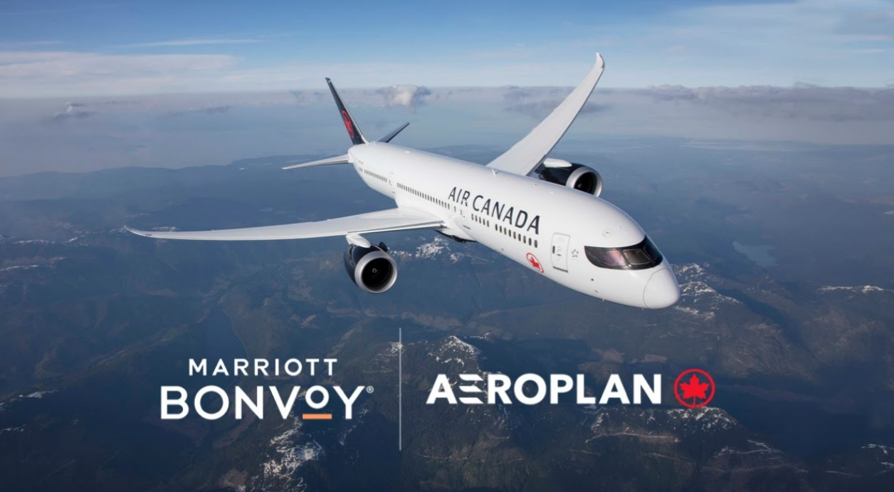 Asociación Marriott Bonvoy Air Canada Aeroplan
