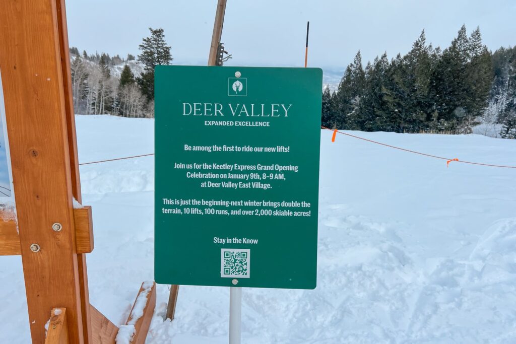 La expansión East Village de Deer Valley se abre con un remonte climatizado, un nuevo hotel y más.