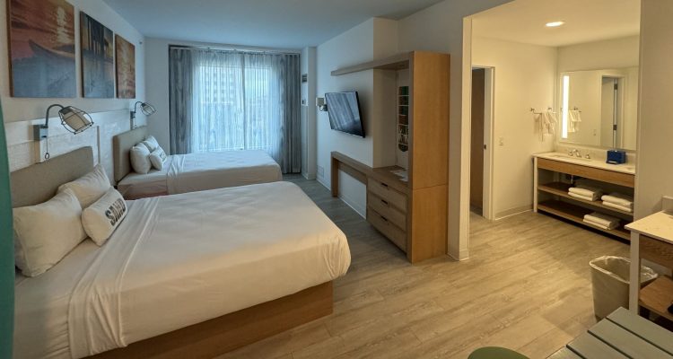 Recorrido y reseña de la habitación del hotel Universal Orlando: suite de 2 dormitorios en Dockside Inn & Suites