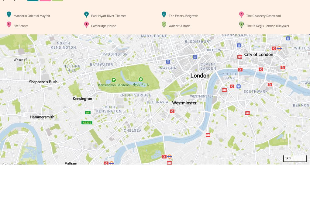 Londres está lista para una gran cantidad de hoteles de lujo