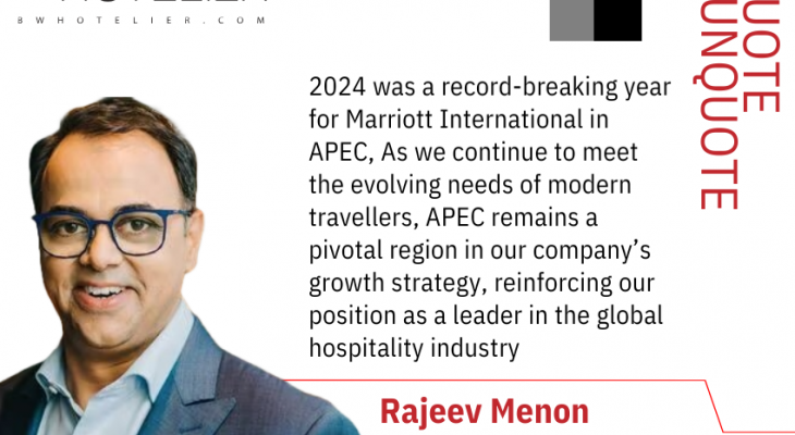 Marriott International ha reportado un crecimiento récord en la región de APEC en 2024