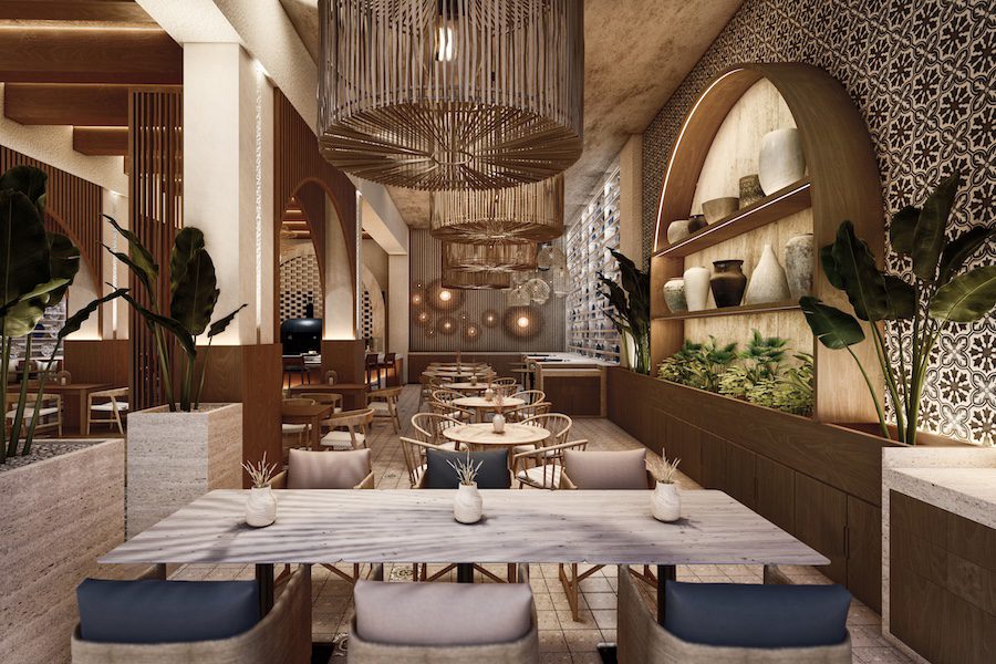 Zemi Michas All-Shamal Resort, Curio Collection de Hilton _ Restaurante Manicato