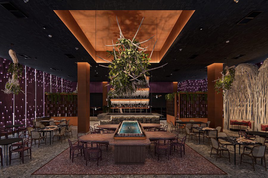 Zemi Michas All-Somal Resort, Curio Collection de Hilton Nakauna Restaurant Instalación de plantas de granas de granos