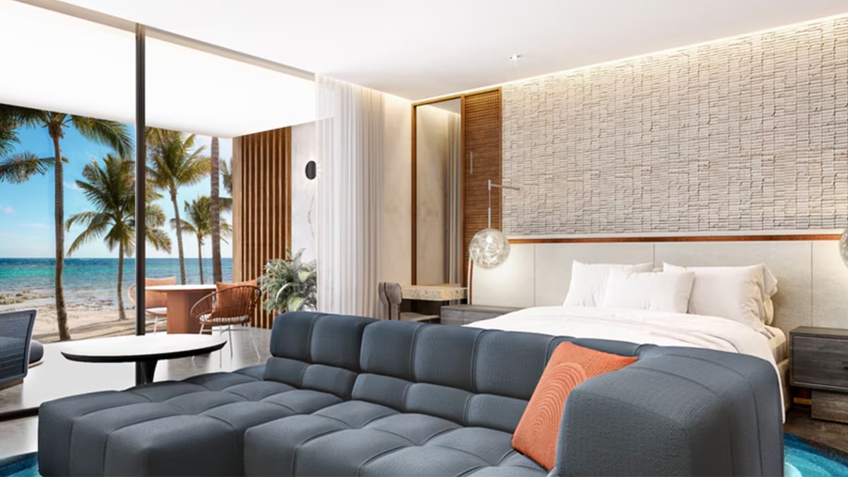 Dentro de una habitación