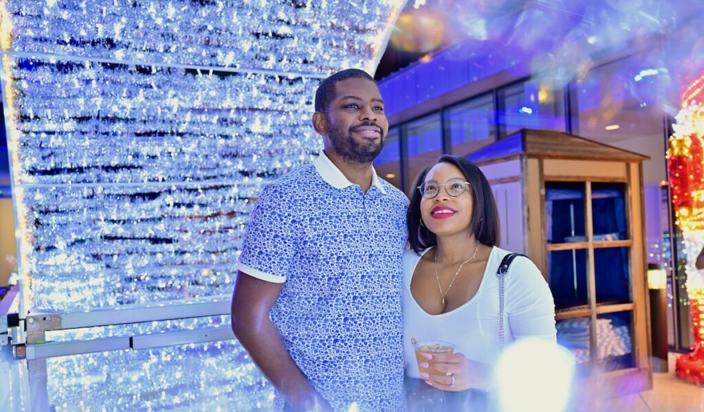 Luces de invierno de Texas en Marit Marcos Houston City