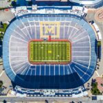Anuncio para el programa de fútbol de Michigan para el escándalo robado