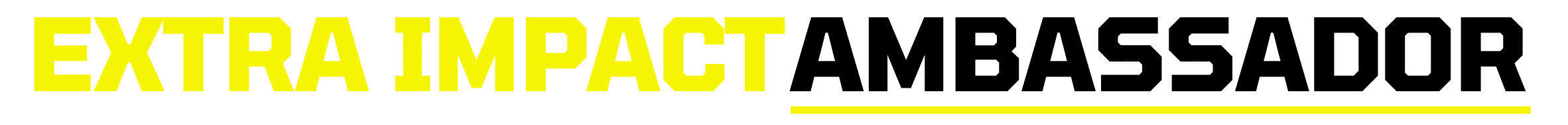Logotipo de embajador de impacto adicional