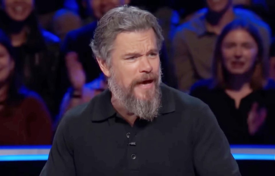 ¿Quién quiere estar en Matt Demon?