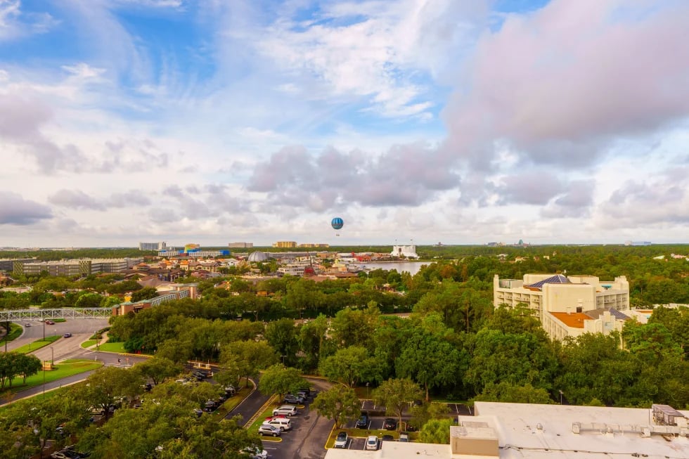 Vista de complejo Vandham Lake Boyna Vista de Disney Springs