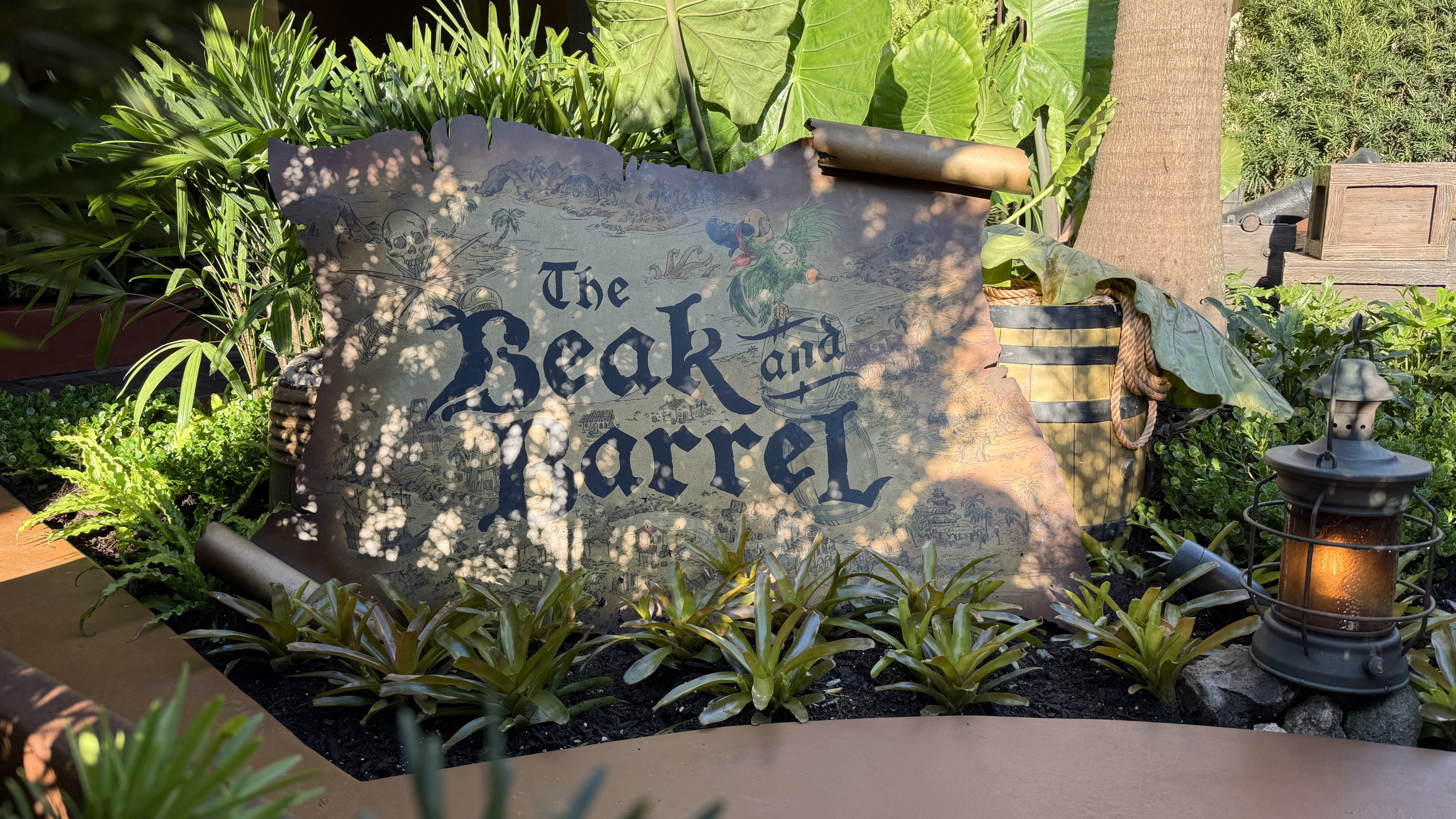 Brillo y barril en Disney World, primer vistazo