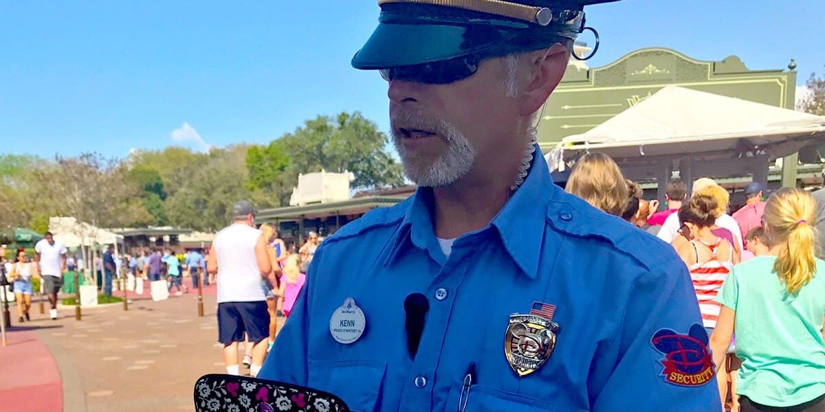 Prohibición de seguridad de Disney