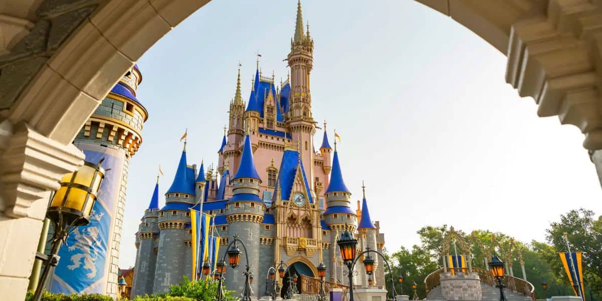 Vista del Castillo de Cenicienta en Walt Disney World Resort