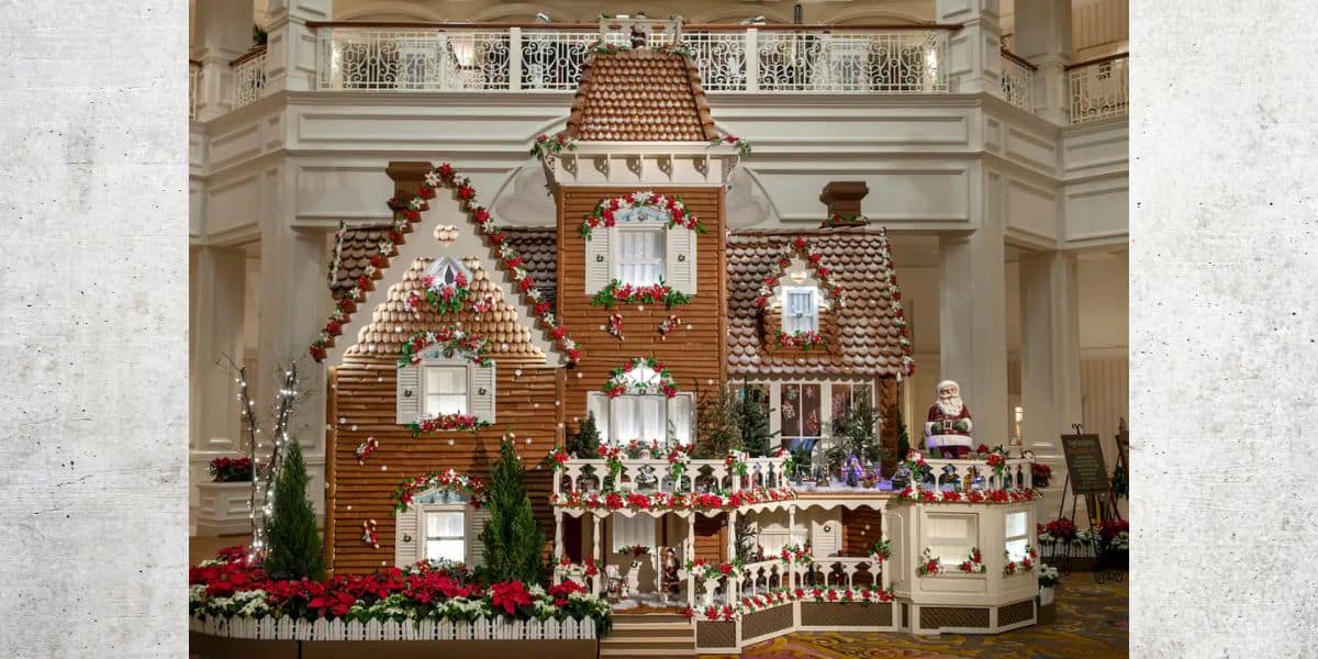 Grand Floridin Gingerbread House de Disney