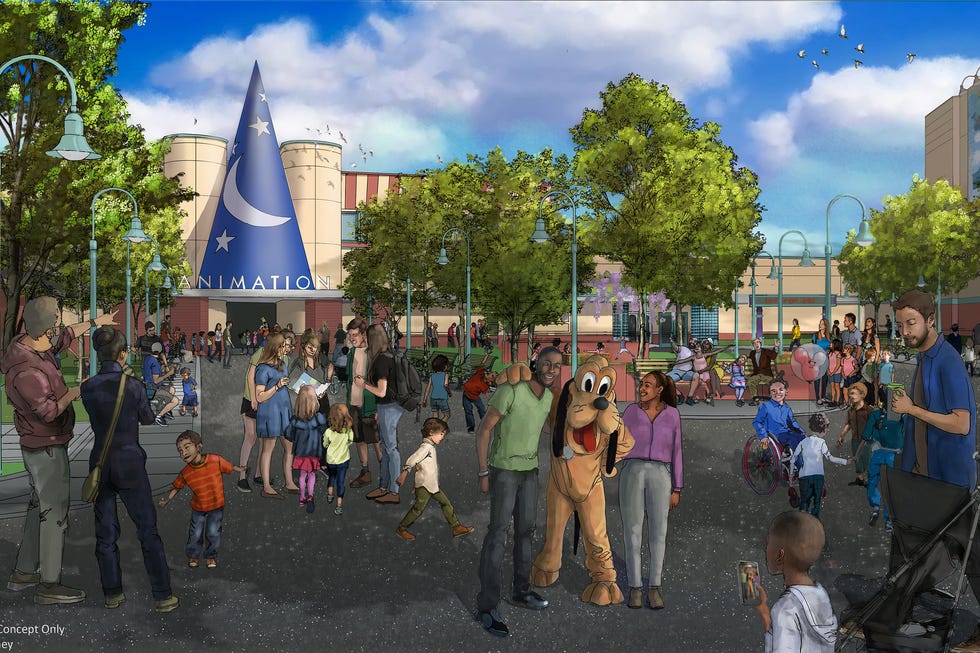 Actualización de la animación de Disney World El nuevo patio de Disney World Animation en Hollywood Studios