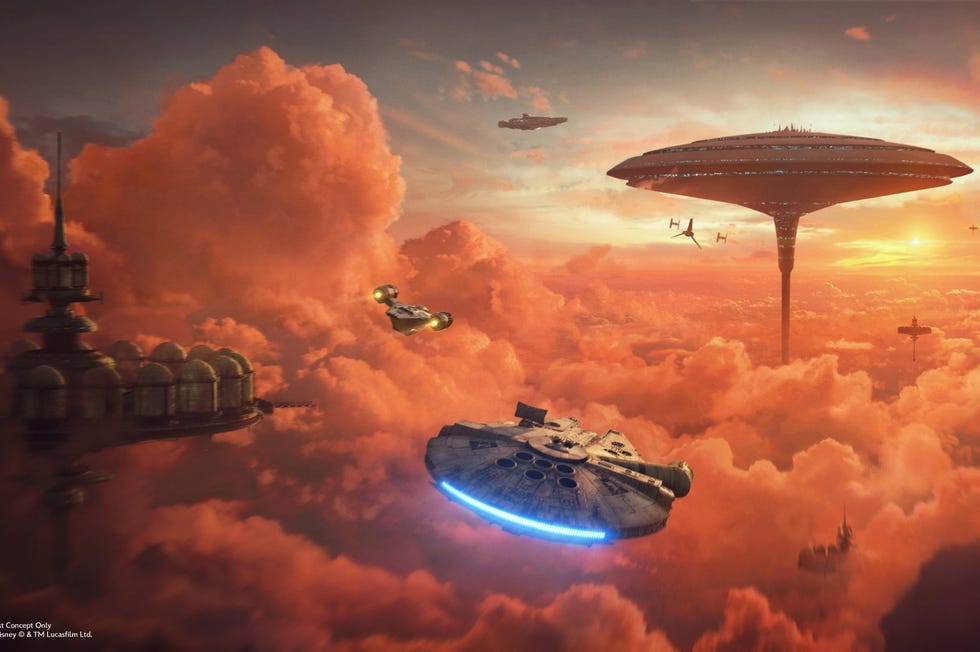 Disney World Melanium Falcon Smugglers Run actualización Revisites de Millennium Falcon Summer Run Ride ofrece barcos Star War para exhibir