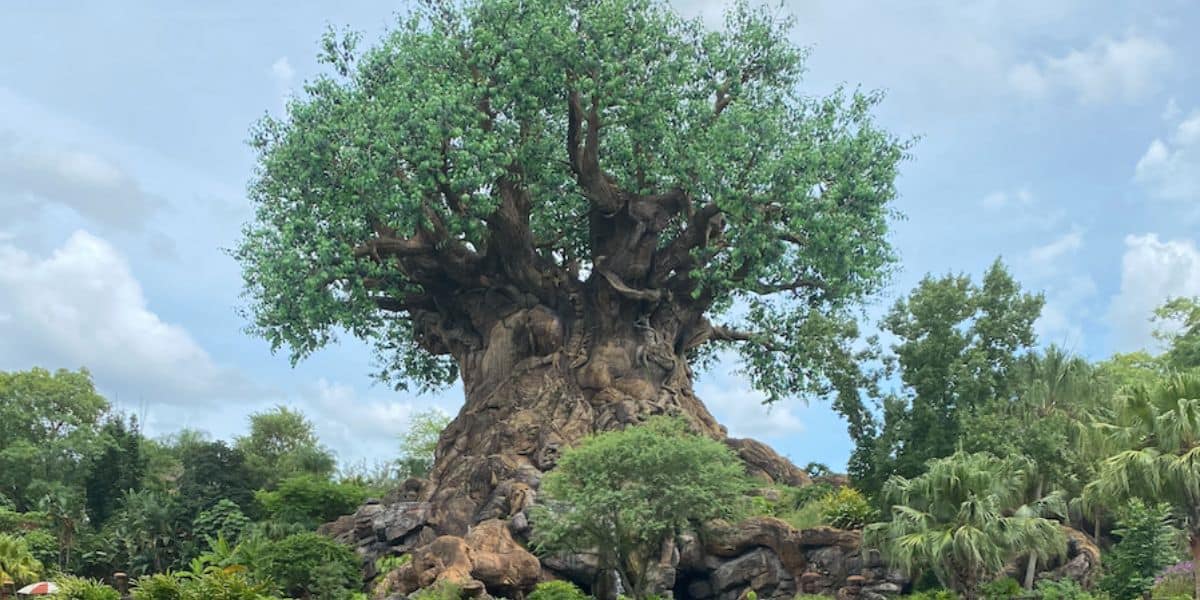 Árbol de vida en el parque temático de Disney's Animal Kingdom.