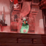 Los imágenes de Disney crearon un nuevo loro anatrónico para Chunch and Barrel Lounge, y roba el espectáculo