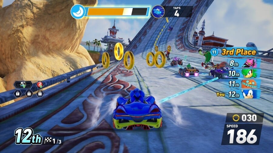 Sonic Racing Cross Worlds vs. MKW