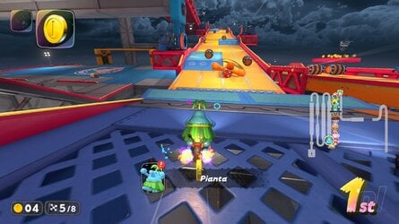 Sonic Racing Cross Worlds vs. MKW