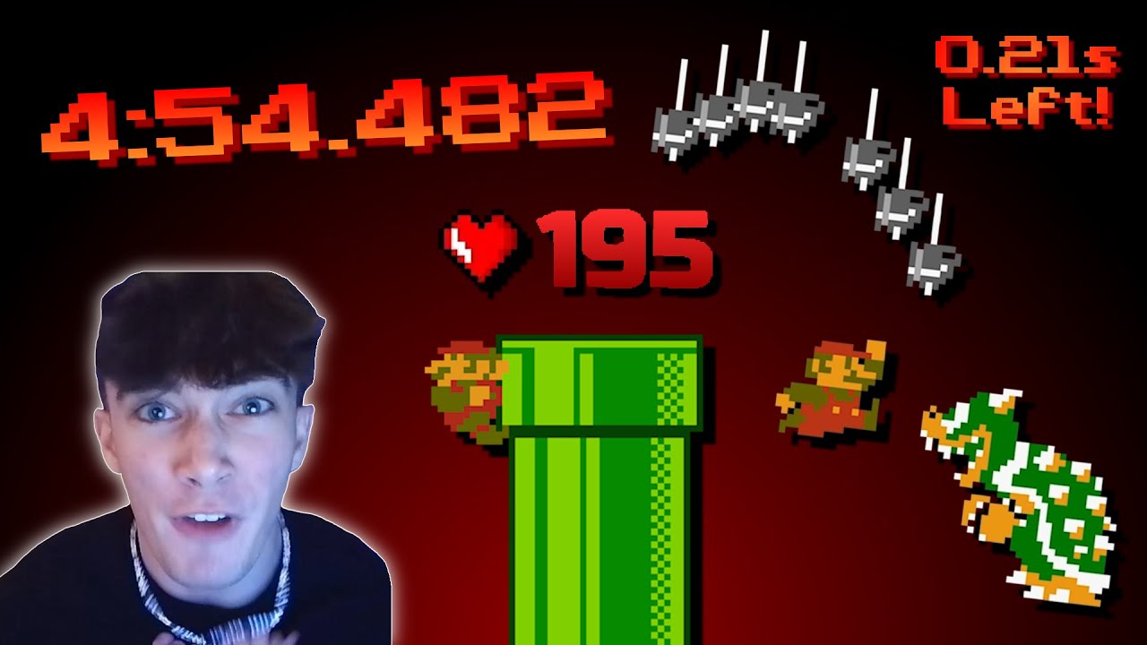 Súper Mario Bruce. Cualquier % Spadron 4: 54.482*WR* - YouTube