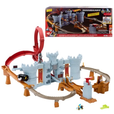 Nuevo Hot Wheel Mario Cart Bauser’s Castle Trek recortando precios en Walmart
