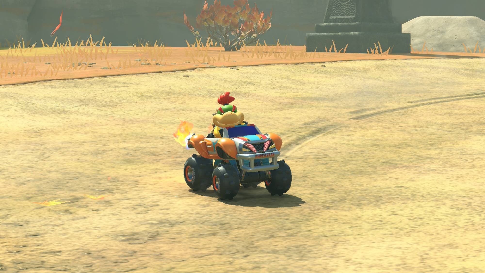 Nintendo Switch 2 en la captura de pantalla Mario Cart World