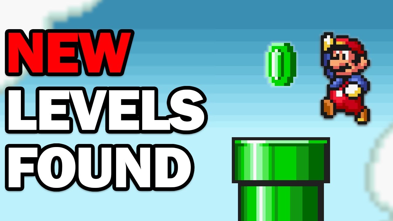 39 años después, se descubrieron los nuevos niveles de Mario: YouTube