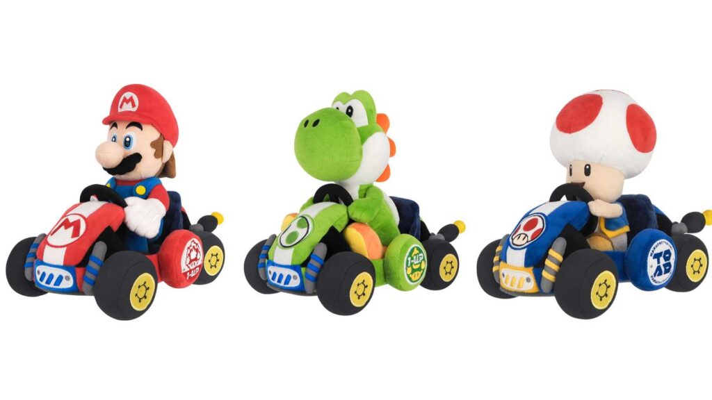 Mario Cart World Plush vendrá en 2026, pero las opciones son limitadas