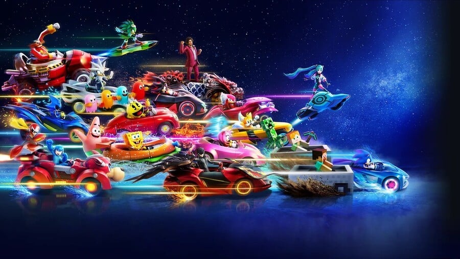 Sonic Racing Cross Worlds> Mario Cart World, y ni siquiera está más cerca de mí