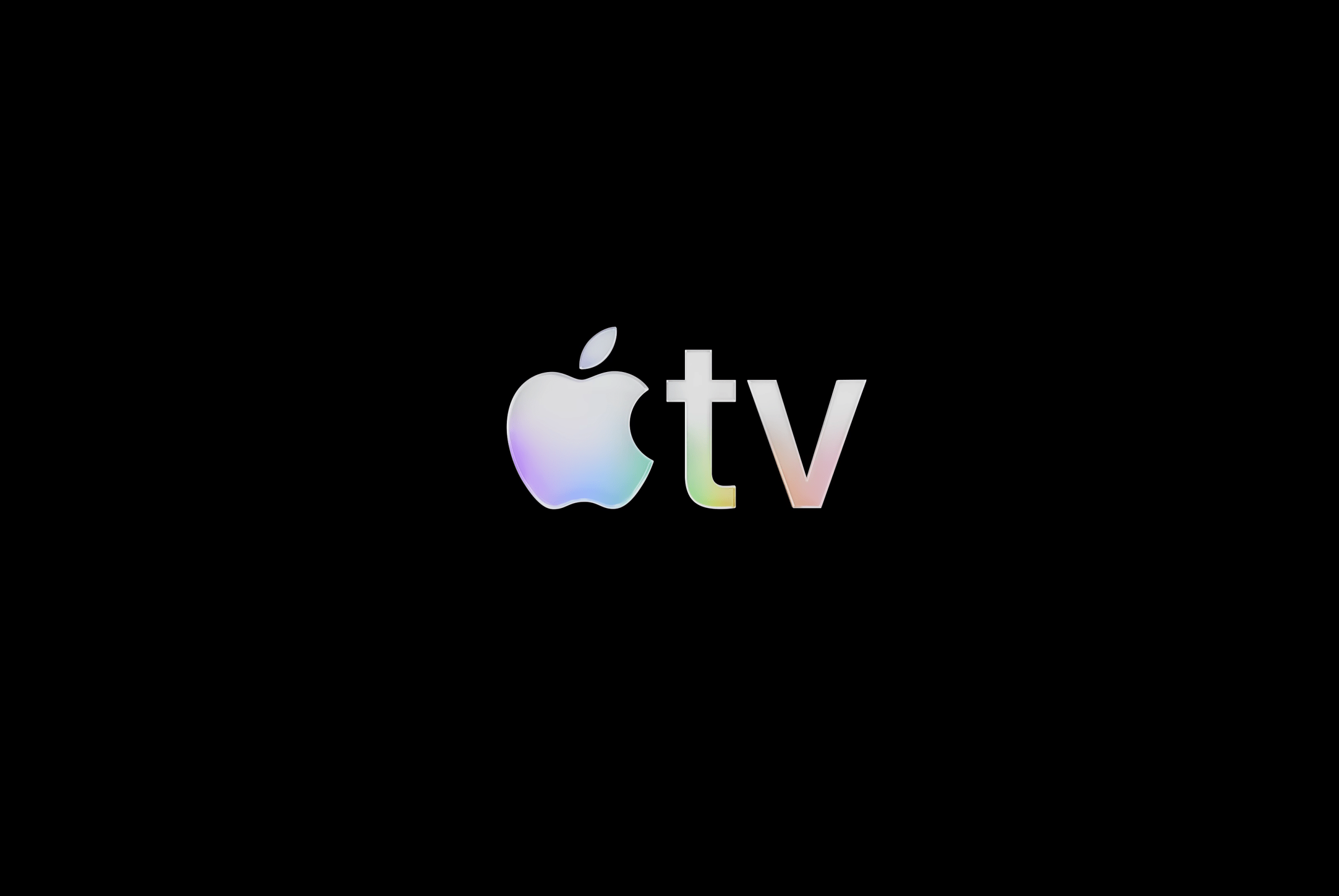 El nuevo logotipo de Apple TV.