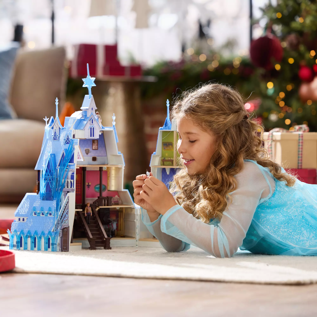 Frozen 2 Castle Play State con efectos de luz y sonido 