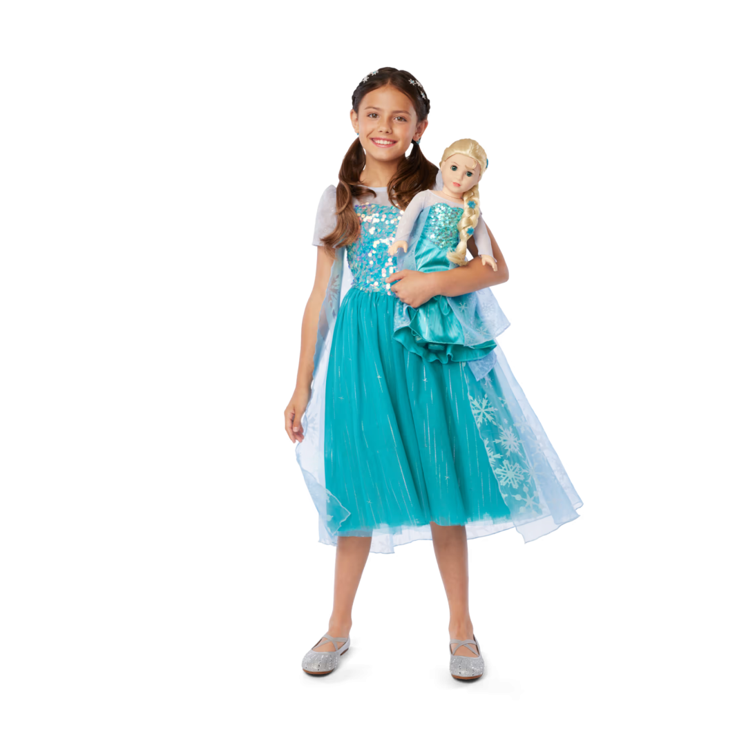 Muñeca Disney Frozen Elsa y conjunto a juego para niñas de American Girl