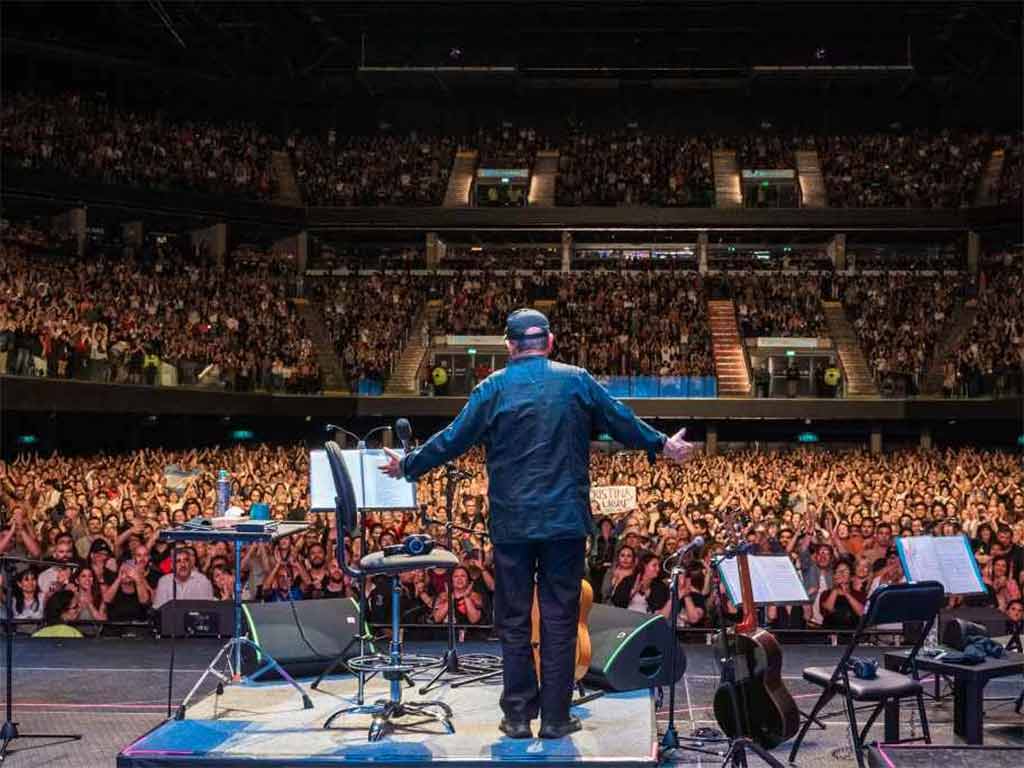Silvio Rodríguez sigue reparando sueños en Uruguay (+foto)