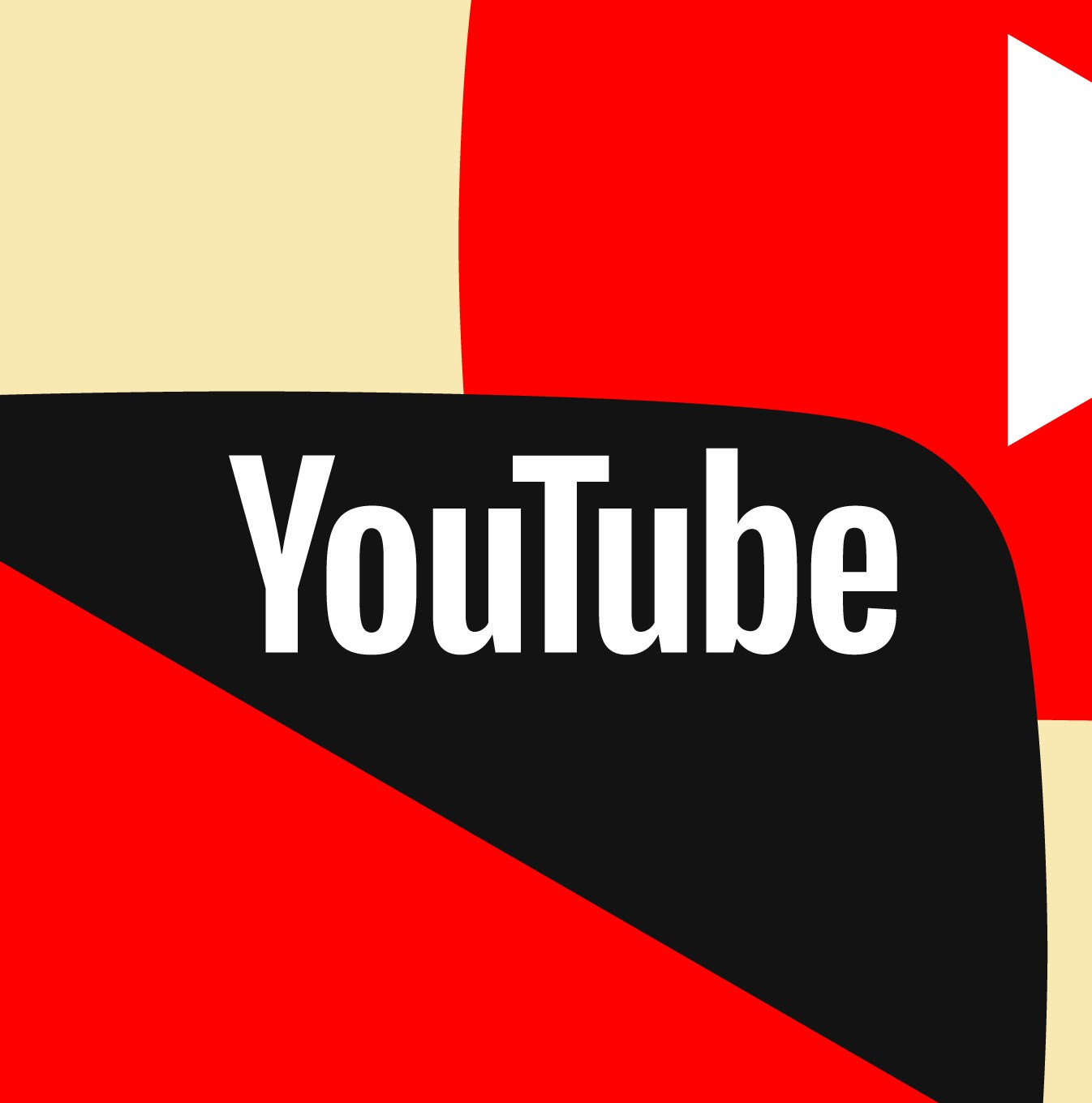 Un ejemplo de logotipo de YouTube