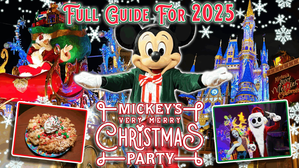 La guía completa de Mickey’s Very Merry Christmas Party 2025 en Walt Disney World