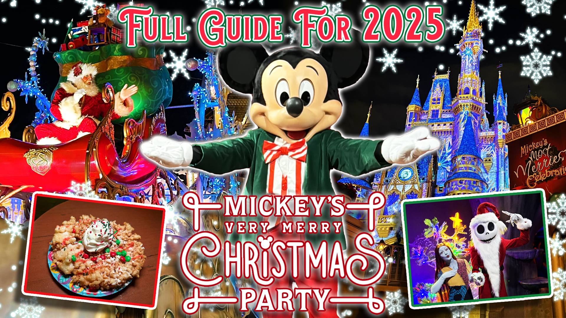La guía completa de Mickey's Very Merry Christmas Party 2025 en Walt Disney World