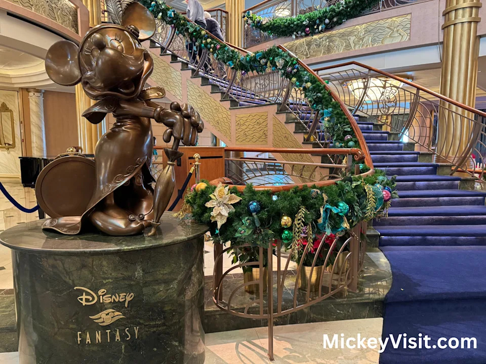 Aquí está la Navidad en el mar de Disney en Disney Cruise Line