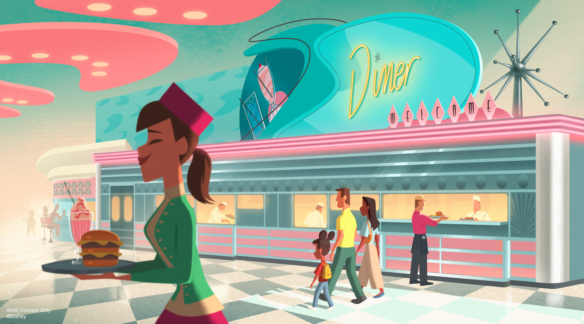 Annette's Diner ofrece una actualización retro