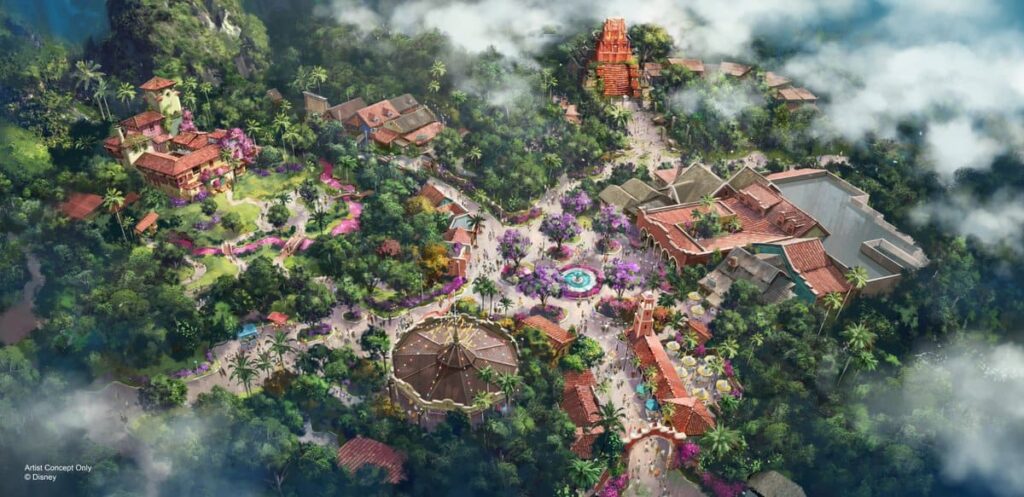 Disney Construction ‘Incanto’ Show Building en Walt Disney World
