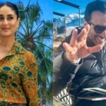 Kareena Kapoor finalmente consigue que su esposo Saif Ali Khan pose para una foto, un momento tonto con su hijo Jaya de unas vacaciones familiares