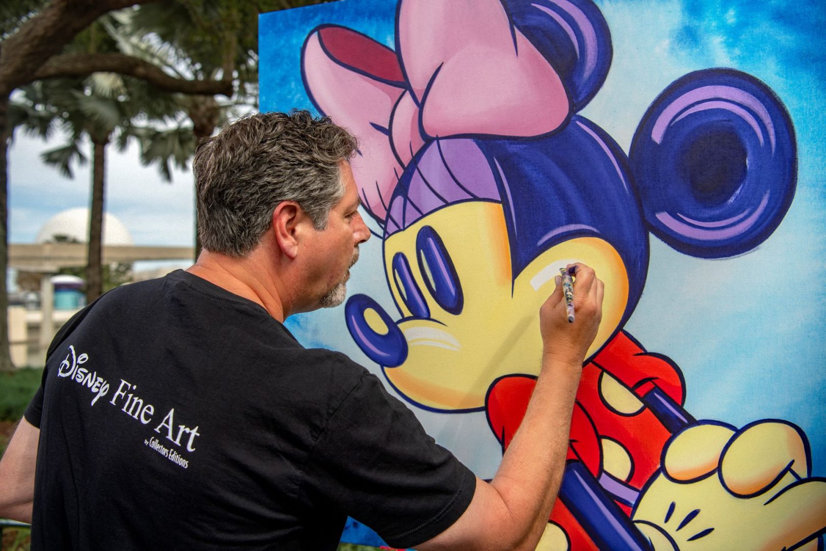 Arte en vivo en el Epcot Festival of the Arts 2026