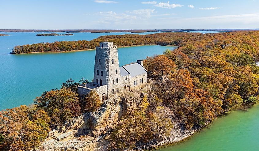 Torre Tucker en el Parque Estatal Lake Murray.