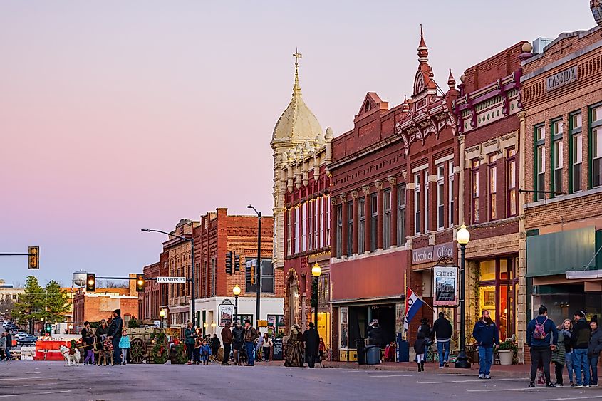 Centro de Guthrie, Oklahoma