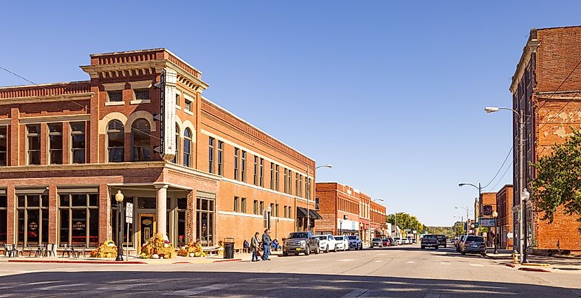 La hermosa ciudad de Pahouska, Oklahoma