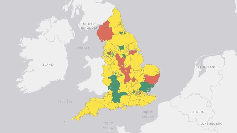 ¿Qué tan bueno o malo es su consejo en el manejo de baches? El nuevo mapa muestra las condiciones de las carreteras en Inglaterra Noticias del Reino Unido